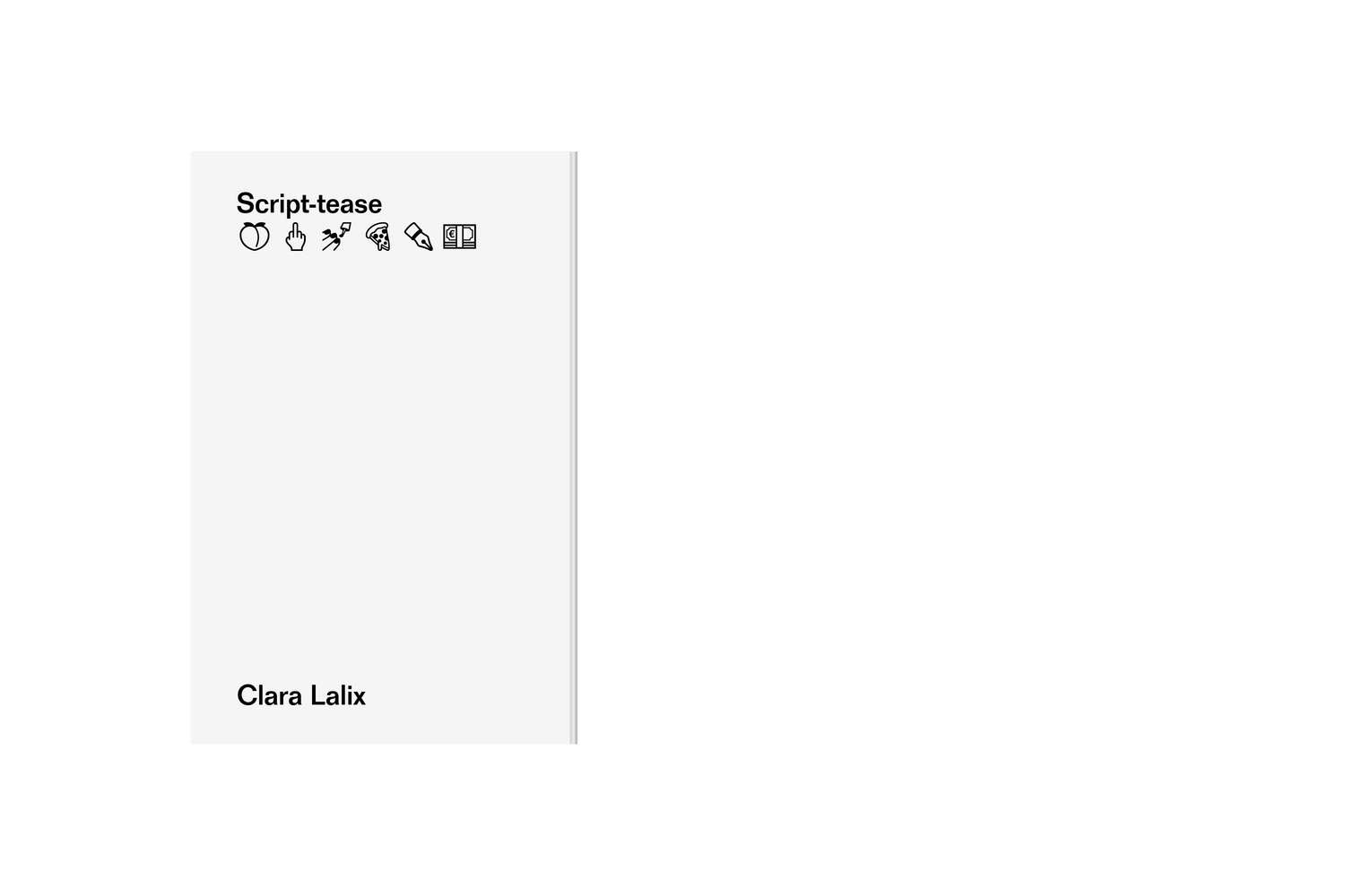 Couverture de Script-tease
